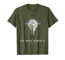 Ladda upp bild till gallerivisning, Jesus Cross Easter Christian Shirt