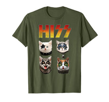 Ladda upp bild till gallerivisning, Funny shirts V-neck Tank top Hoodie sweatshirt usa uk au ca gifts for Hiss T-Shirt Cats Kittens Rock And Roll Band Funny T-Shirt 1393958