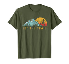 Ladda upp bild till gallerivisning, Funny shirts V-neck Tank top Hoodie sweatshirt usa uk au ca gifts for Hit the Trail, Runner - Retro Style Vintage Running T-Shirt 510299