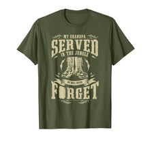 Ladda upp bild till gallerivisning, Funny shirts V-neck Tank top Hoodie sweatshirt usa uk au ca gifts for My Grandpa Served in the Jungle Vietnam Veteran T-shirt 2584877