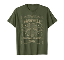 Ladda upp bild till gallerivisning, Funny shirts V-neck Tank top Hoodie sweatshirt usa uk au ca gifts for Nashville Music City USA Vintage T-shirt 632272