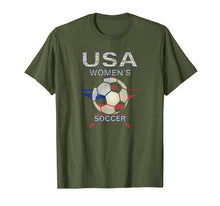 Ladda upp bild till gallerivisning, Women Soccer USA Team France 2019 World Tournament T-Shirt 219002