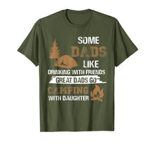 Ladda upp bild till gallerivisning, Great Dad Go camping with Daughter shirt Fathers day Dad Tee 58541