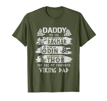 Ladda upp bild till gallerivisning, Viking Daddy As Odin As Thor Father Day Tee Shirt 130554