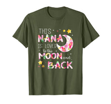 Ladda upp bild till gallerivisning, Funny shirts V-neck Tank top Hoodie sweatshirt usa uk au ca gifts for this nana is loved to the moon and back tshirt 2250099
