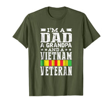 Ladda upp bild till gallerivisning, Mens I'm A Dad Grandpa And Vietnam Veteran Father's Day T-Shirt 575803