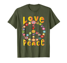 Ladda upp bild till gallerivisning, Funny shirts V-neck Tank top Hoodie sweatshirt usa uk au ca gifts for Hippie LOVE PEACE FREEDOM T-Shirt 60s 70s Tie Dye Shirt 1640347