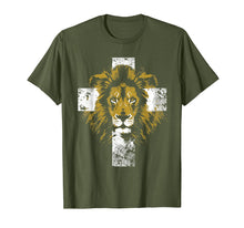 Ladda upp bild till gallerivisning, Funny shirts V-neck Tank top Hoodie sweatshirt usa uk au ca gifts for Lion of Judah Cross Christian T-Shirt 319766