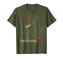 Ladda upp bild till gallerivisning, Daddysaurus T Shirt Dinosaur Gifts T Rex Daddy Saurus Shirt