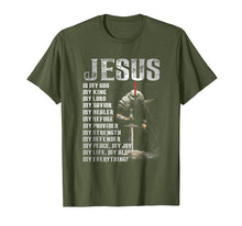 Ladda upp bild till gallerivisning, Funny shirts V-neck Tank top Hoodie sweatshirt usa uk au ca gifts for Jesus is my god - my king and my everything T-shirt 2428058