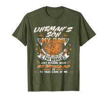 Ladda upp bild till gallerivisning, Funny shirts V-neck Tank top Hoodie sweatshirt usa uk au ca gifts for Lineman's Son Shirt Proud Lineman Fathers Day Gift Shirt 2287543