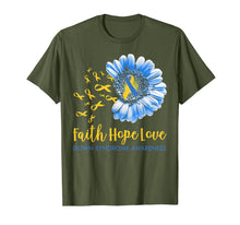 Ladda upp bild till gallerivisning, Faith Hope Love Tshirt Down syndrome Awareness Gifts TShirt827270