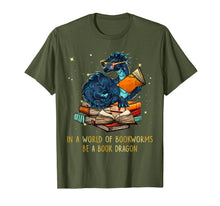 Ladda upp bild till gallerivisning, Funny Reading Gift Book Dragon Books Nerds - Dragon Lovers T-Shirt-383493