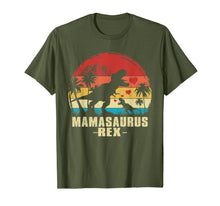 Ladda upp bild till gallerivisning, Womens Mamasaurus Dinosaur Rex Mom Gift T-Shirt-437039