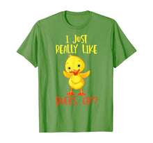 Ladda upp bild till gallerivisning, Duck Tshirt I Just Really Like Ducks T-Shirt269782