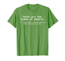 Ladda upp bild till gallerivisning, Funny shirts V-neck Tank top Hoodie sweatshirt usa uk au ca gifts for There Are Two Types Of People Science Data T-Shirt 2118282