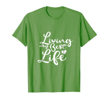 Ladda upp bild till gallerivisning, Funny shirts V-neck Tank top Hoodie sweatshirt usa uk au ca gifts for Living my Best Life T-Shirt 2547083