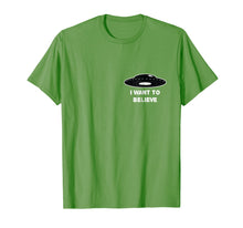 Ladda upp bild till gallerivisning, Funny shirts V-neck Tank top Hoodie sweatshirt usa uk au ca gifts for I Want to Believe UFO Alien T Shirt for Men Women Kids 709036