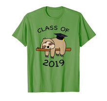 Ladda upp bild till gallerivisning, Funny shirts V-neck Tank top Hoodie sweatshirt usa uk au ca gifts for Graduation Sloth Funny Class Of 2019 Graduate Tee Grad Gifts 2413224