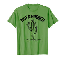 Ladda upp bild till gallerivisning, Not A Hugger Shirt Funny Vintage Cactus Sarcastic Tee T-Shirt 305585
