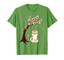 Ladda upp bild till gallerivisning, Shiba Inu Dog Japanese Cherry Blossom Sakura Flower T-Shirt