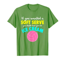 Ladda upp bild till gallerivisning, Funny shirts V-neck Tank top Hoodie sweatshirt usa uk au ca gifts for GIRLS Funny Volleyball shirt - IF YOU WANTED A SOFT SERVE 2965136