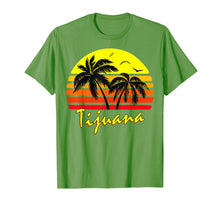 Ladda upp bild till gallerivisning, Funny shirts V-neck Tank top Hoodie sweatshirt usa uk au ca gifts for Tijuana Mexico 80s Summer Beach Palm Tree Sunset T-Shirt 2879382