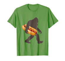 Ladda upp bild till gallerivisning, Funny shirts V-neck Tank top Hoodie sweatshirt usa uk au ca gifts for Bigfoot Carrying hotdog T Shirt, Funny Sasquatch Gift 985637