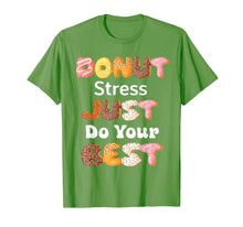 Ladda upp bild till gallerivisning, Funny shirts V-neck Tank top Hoodie sweatshirt usa uk au ca gifts for Donut Stress Just Do Your Best Teacher T-shirt Gifts 3563439