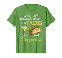 Ladda upp bild till gallerivisning, Funny shirts V-neck Tank top Hoodie sweatshirt usa uk au ca gifts for Will Give Nursing Advice For Tacos And Margaritas T-shirt 2825567