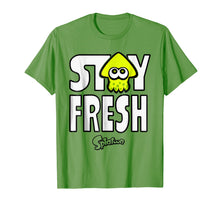 Ladda upp bild till gallerivisning, Funny shirts V-neck Tank top Hoodie sweatshirt usa uk au ca gifts for Nintendo Splatoon Neon Stay Fresh Graphic T-Shirt 2131130