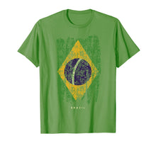 Ladda upp bild till gallerivisning, Funny shirts V-neck Tank top Hoodie sweatshirt usa uk au ca gifts for Vintage Brazil T-shirt Retro Brazilian Flag Shirt Brasil Tee 2778447
