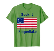 Ladda upp bild till gallerivisning, Suck It Kaeperflake Betsy Ross Flag Shirt T-Shirt 126828