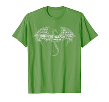 Ladda upp bild till gallerivisning, Dragon Word Art | D20 Tabletop Role Playing Game | RPG T-Shirt-79334