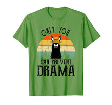 Ladda upp bild till gallerivisning, Only You Can Prevent Drama Llama Camping Vintage Funny Gift T-Shirt 466448