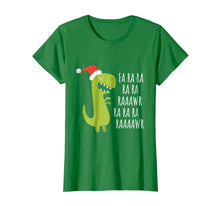 Ladda upp bild till gallerivisning, Funny shirts V-neck Tank top Hoodie sweatshirt usa uk au ca gifts for Funny Dinosaur Fa Ra Ra Rawr Rawr Christmas T-Rex Xmas Tee 700949