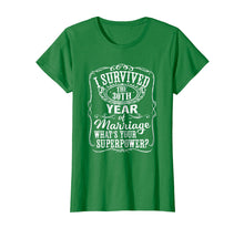 Ladda upp bild till gallerivisning, Anniversary Gift 30th - 30 Years Wedding Marriage T-Shirt
