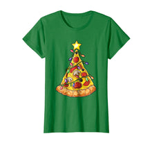 Ladda upp bild till gallerivisning, Funny shirts V-neck Tank top Hoodie sweatshirt usa uk au ca gifts for Christmas shirts for Men Boys Pizza Xmas Tree Crustmas Gifts 1683316