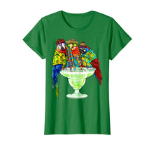 Ladda upp bild till gallerivisning, Parrots Drinking Margarita Hawaiian Shirt Vacation Birds T-Shirt 159793