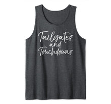 Ladda upp bild till gallerivisning, Game Day Apparel for Women Cute Tailgates and Touchdowns Tank Top 500876