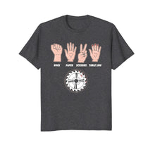 Ladda upp bild till gallerivisning, Funny shirts V-neck Tank top Hoodie sweatshirt usa uk au ca gifts for Rock Paper Scissors Table Saw Carpenter T-Shirt 4130007