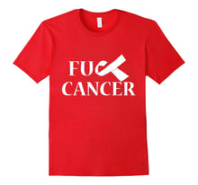 Ladda upp bild till gallerivisning, Funny shirts V-neck Tank top Hoodie sweatshirt usa uk au ca gifts for Anti Cancer FU Awareness Ribbon T Tee Shirt 3115485
