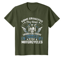 Ladda upp bild till gallerivisning, Funny shirts V-neck Tank top Hoodie sweatshirt usa uk au ca gifts for Real Grandpa Biker Shirt Fathers Day Motorcycle Ride Papa 1481994