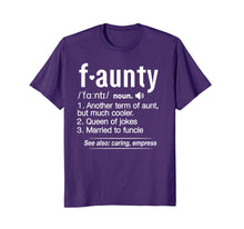 Ladda upp bild till gallerivisning, Funny shirts V-neck Tank top Hoodie sweatshirt usa uk au ca gifts for Funny Aunt Faunty Definition T Shirt 2324818