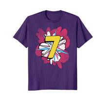 Ladda upp bild till gallerivisning, Girls Superhero 7th Birthday Shirt - Superhero Party 780066