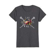 Ladda upp bild till gallerivisning, Funny shirts V-neck Tank top Hoodie sweatshirt usa uk au ca gifts for Boys Lacrosse Shirt Sticks Crossed Crab LAX Maryland Flag 1387527