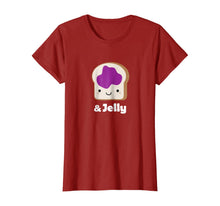 Ladda upp bild till gallerivisning, MATCHING SET Peanut Butter and Jelly Couples Friend Shirt 257583