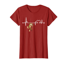 Ladda upp bild till gallerivisning, Funny shirts V-neck Tank top Hoodie sweatshirt usa uk au ca gifts for Monkey Heartbeat T-Shirt Funny Animal Cool Lover Gift 2025828