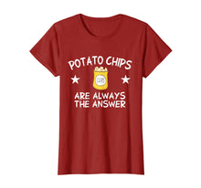 Ladda upp bild till gallerivisning, Funny shirts V-neck Tank top Hoodie sweatshirt usa uk au ca gifts for Potato Chips Are Always The Answer Potato Chip Lover T-Shirt 3259626