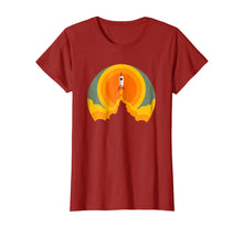Ladda upp bild till gallerivisning, Funny shirts V-neck Tank top Hoodie sweatshirt usa uk au ca gifts for Retro Rocket Ship Launching T-shirt space 2214913